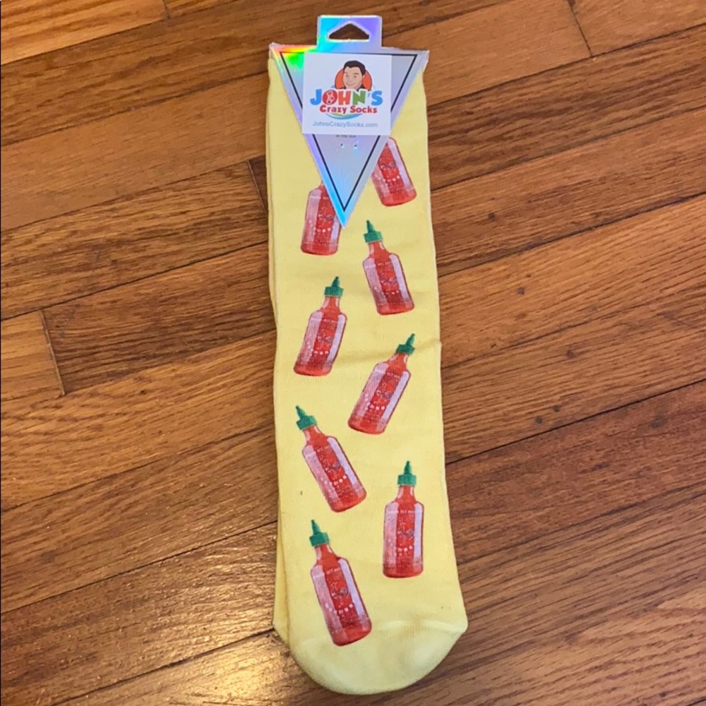 Sriracha crew socks
